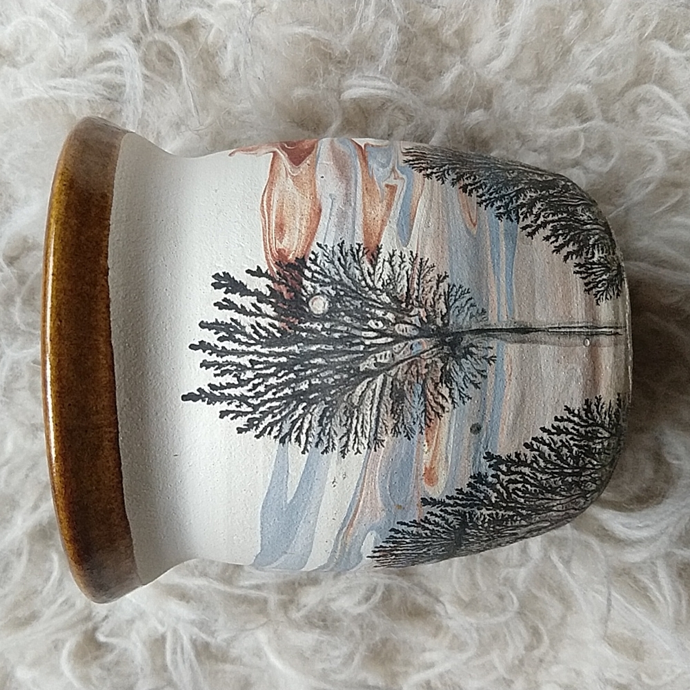 Vintage Sevierville Pottery Tennessee Decorative 3.5" Vase